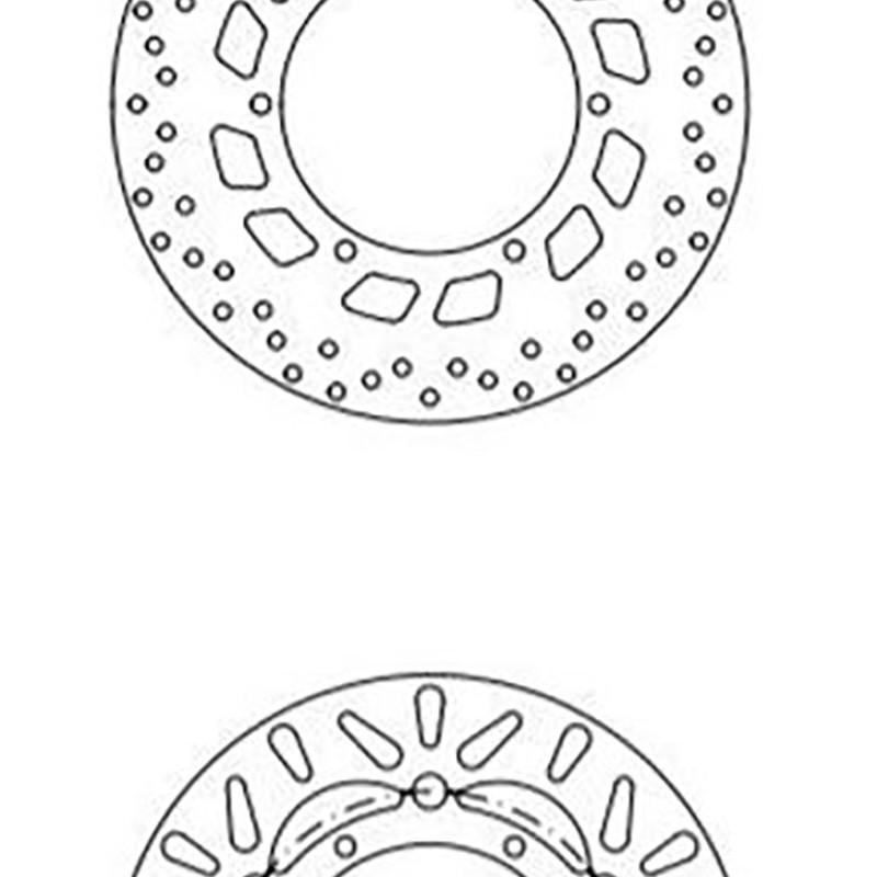 Δισκόπλακα DF5078A XV125 250 VIRAGO XT600 TMAX500 εμπρός/πίσω 282-150-132 6τρ NEWFREN