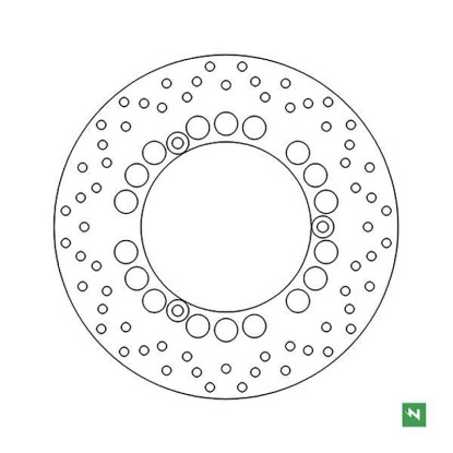 Δισκόπλακα YP 400 Yamaha MAJESTY πίσω 267-132-150 3τρ DF4121A NEWFREN