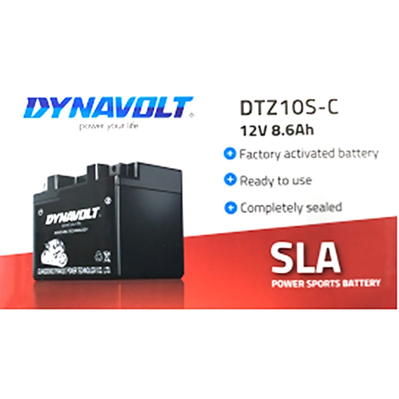 ΜΠΑΤΑΡΙΑ YTZ10S DTZ10S-C SLA ACTIVATED DYNAVOLT