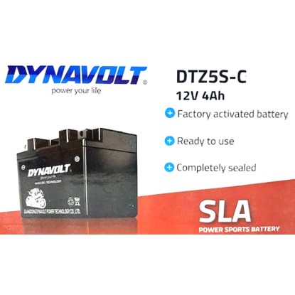 ΜΠΑΤΑΡΙΑ YTZ5S DTZ5S-C SLA ACTIVATED DYNAVOLT