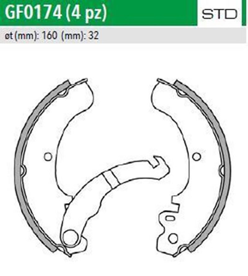 ΣΙΑΓΩΝΕΣ GF0174 PIAGGIO NEWFREN