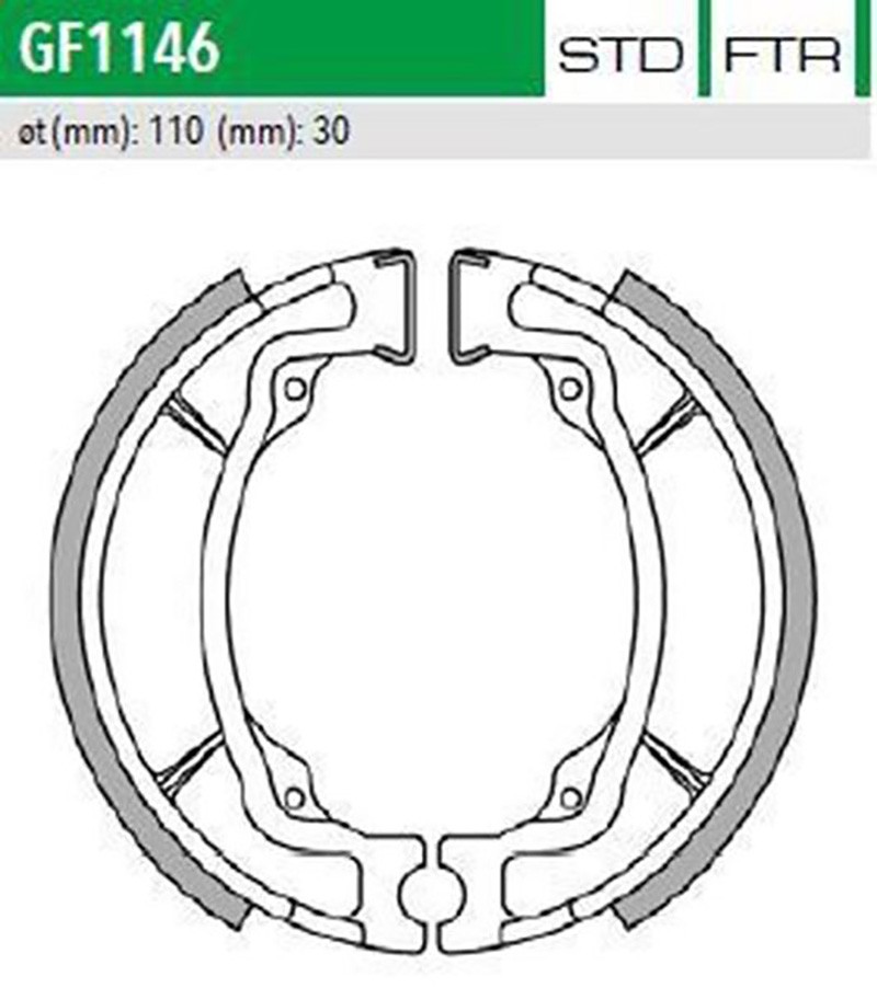 ΣΙΑΓΩΝΕΣ GF1146 Kawasaki KAZER KRISS SHOGUN NEWFREN