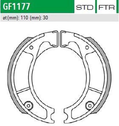 ΣΙΑΓΩΝΕΣ GF1177 NX DOMINATOR250 XL250 DEGREE XR250 NEWFREN