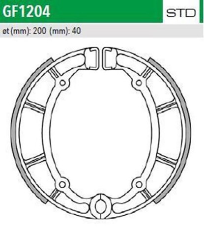 ΣΙΑΓΩΝΕΣ GF1204 XV535 VIRAGO NEWFREN