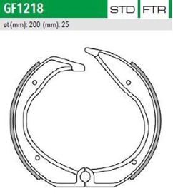 ΣΙΑΓΩΝΕΣ GF1218 BMW R65 NEWFREN