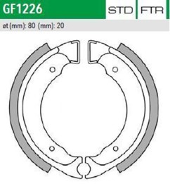 ΣΙΑΓΩΝΕΣ GF1226 CARNA50 SUZUKI NEWFREN