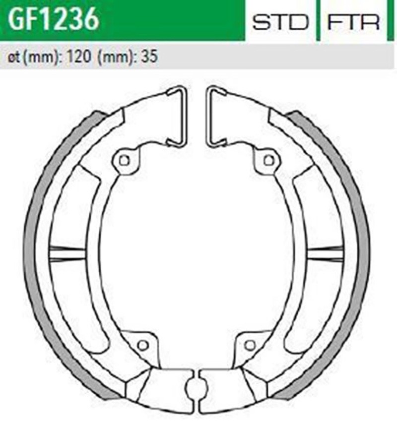 ΣΙΑΓΩΝΕΣ GF1236 KLR250 NEWFREN