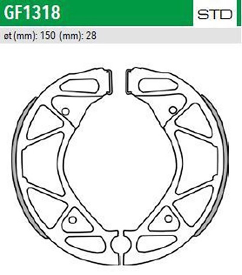 ΣΙΑΓΩΝΕΣ GF1318 CYGNUS X125 XENTER125 150 NEWFREN