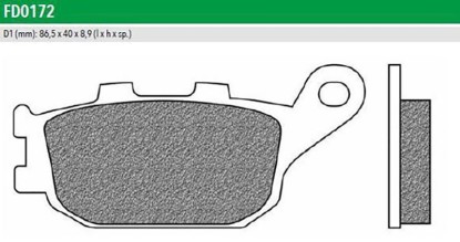 ΤΑΚΑΚΙΑ FD0172BT NC700D DL VSTROM 650 ΟΠΙΣ NEWFREN F174