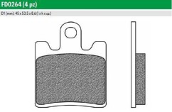 ΤΑΚΑΚΙΑ FD0264BE GTS 300 08-09 Suzuki BURGMAN 400 ΕΜΠ NEWFREN F283/423