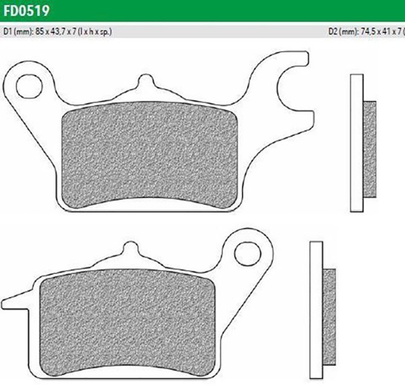 ΤΑΚΑΚΙΑ FD0519BE Honda WAVE 110 INJECTION NEWFREN F625