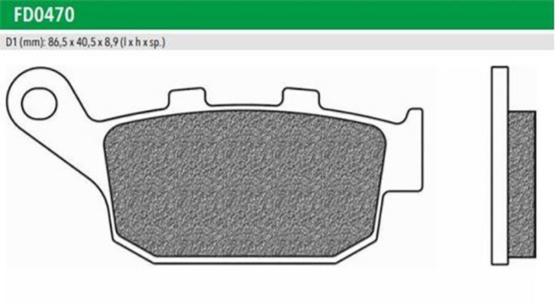 ΤΑΚΑΚΙΑ FD0470BT Honda CB500 13- INTEGRA700 ΟΠΙΣ NEWFREN F496