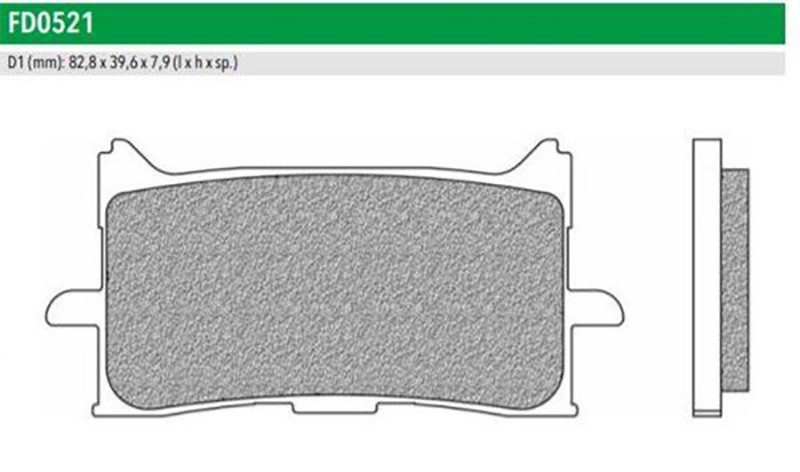 ΤΑΚΑΚΙΑ FD0521TS Honda CBR125 300 18- ΕΜΠ CRF1000 AFRICA ΟΠΙΣ NEWFREN F679