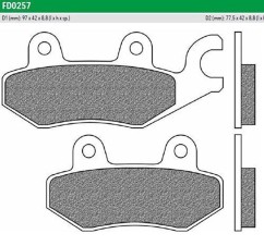 ΤΑΚΑΚΙΑ FD0257BA Honda KAZE-R/SUPRA100 NEWFREN F197