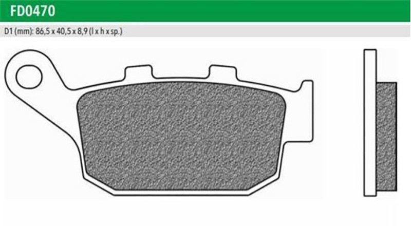 ΤΑΚΑΚΙΑ FD0470SE Honda CB500 13- INTEGRA700 ΟΠΙΣ NEWFREN F496