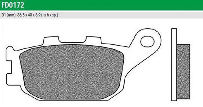 ΤΑΚΑΚΙΑ FD0172BE NC700D DL VSTROM 650 ΟΠΙΣ NEWFREN F174