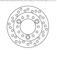 ΔΙΣΚΟΠΛΑΚΑ DF4006A DIO50 ΕΜΠ 160-80-60 3ΤΡ NEWFREN