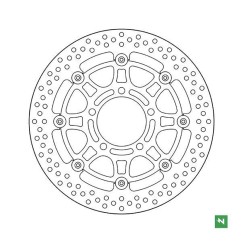 ΔΙΣΚΟΠΛΑΚΑ DF5303EF Z750 07-12 1000 ZXR6 VERSUS ΕΜΠΡ 300-100-80,1 5ΤΡ NEWFREN