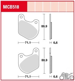 ΤΑΚΑΚΙΑ MCB518 TRW LUCAS ΓΕΡΜΑΝΙΑΣ F72