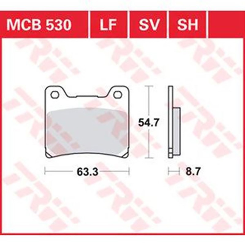 ΤΑΚΑΚΙΑ MCB530 TRW LUCAS ΓΕΡΜΑΝΙΑΣ F88