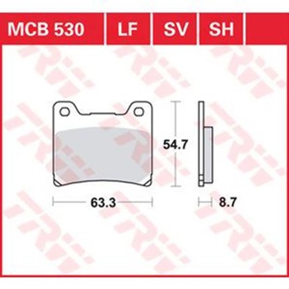 ΤΑΚΑΚΙΑ MCB530SH ΜΕΤΑΛ ΟΠΙΣ TRW LUCAS ΓΕΡΜΑΝ F88