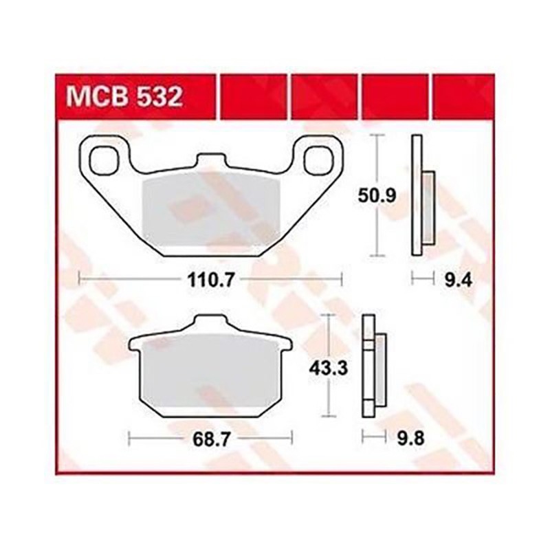 ΤΑΚΑΚΙΑ MCB532 TRW LUCAS ΓΕΡΜΑΝΙΑΣ F85