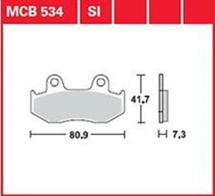 ΤΑΚΑΚΙΑ MCB534 TRW LUCAS ΓΕΡΜΑΝΙΑΣ F92 F323