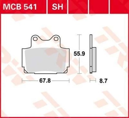 ΤΑΚΑΚΙΑ MCB541 TRW LUCAS ΓΕΡΜΑΝΙΑΣ F104