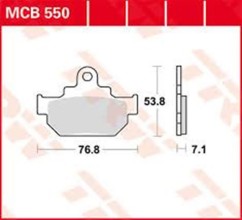 ΤΑΚΑΚΙΑ MCB550 TRW LUCAS ΓΕΡΜΑΝΙΑΣ F106