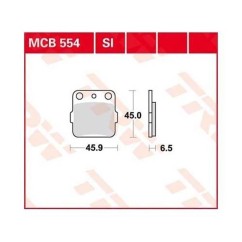 ΤΑΚΑΚΙΑ MCB554SI TRW LUCAS ΓΕΡΜΑΝΙΑΣ F84