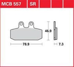 ΤΑΚΑΚΙΑ MCB557 TRW LUCAS ΓΕΡΜΑΝΙΑΣ F256