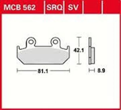 ΤΑΚΑΚΙΑ MCB562 TRW LUCAS ΓΕΡΜΑΝΙΑΣ F121