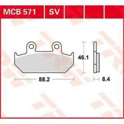 ΤΑΚΑΚΙΑ MCB571 TRW LUCAS ΓΕΡΜΑΝΙΑΣ F124/2