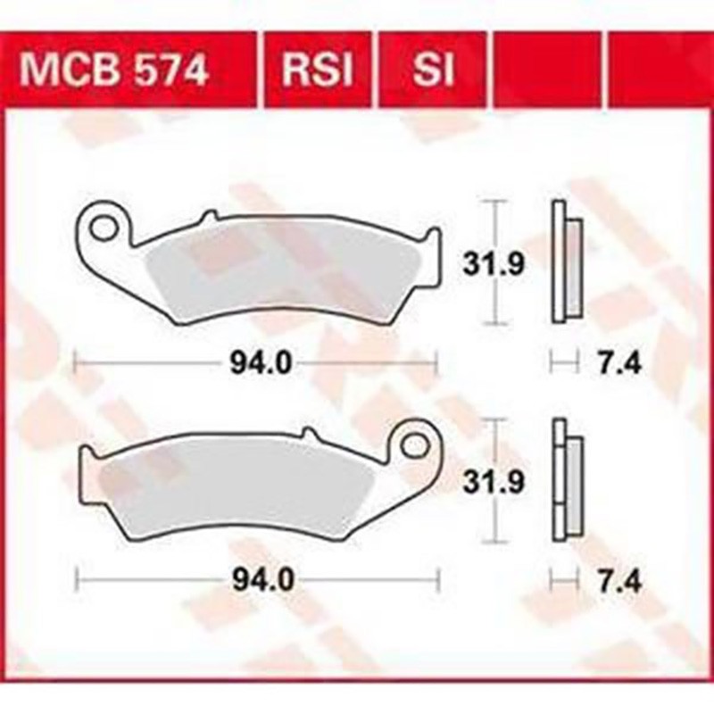 ΤΑΚΑΚΙΑ MCB574 TRW LUCAS ΓΕΡΜΑΝΙΑΣ F125