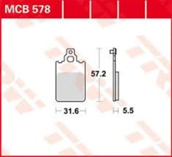 ΤΑΚΑΚΙΑ MCB578 TRW LUCAS ΓΕΡΜΑΝΙΑΣ F116