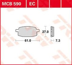 ΤΑΚΑΚΙΑ MCB590EC TRW LUCAS ΓΕΡΜΑΝΙΑΣ F169