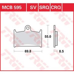 ΤΑΚΑΚΙΑ MCB595 TRW LUCAS ΓΕΡΜΑΝΙΑΣ F145