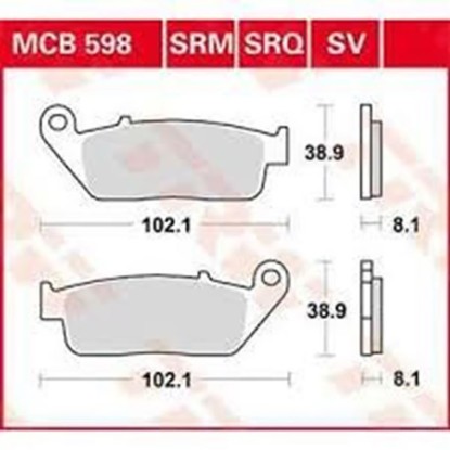 ΤΑΚΑΚΙΑ MCB598 TRW LUCAS ΓΕΡΜΑΝΙΑΣ F196