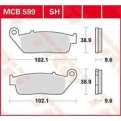 ΤΑΚΑΚΙΑ MCB599 TRW LUCAS ΓΕΡΜΑΝΙΑΣ F196