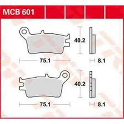 ΤΑΚΑΚΙΑ MCB601 TRW LUCAS ΓΕΡΜΑΝΙΑΣ F153