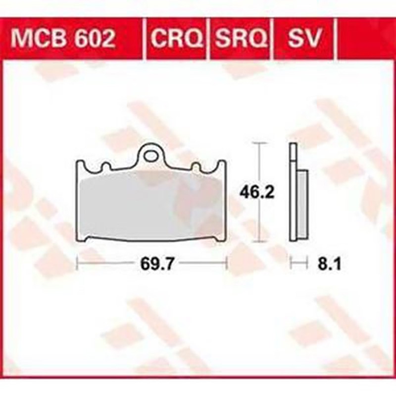 ΤΑΚΑΚΙΑ MCB602 TRW LUCAS ΓΕΡΜΑΝΙΑΣ F158