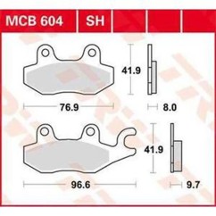 ΤΑΚΑΚΙΑ MCB604 TRW LUCAS ΓΕΡΜΑΝΙΑΣ F165/2