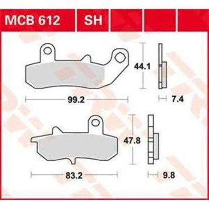 ΤΑΚΑΚΙΑ MCB612 TRW LUCAS ΓΕΡΜΑΝΙΑΣ F147