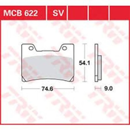 ΤΑΚΑΚΙΑ MCB622SV ΜΕΤΑΛ ΕΜΠΡ TRW LUCAS ΓΕΡΜΑΝ F160