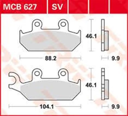 ΤΑΚΑΚΙΑ MCB627 TRW LUCAS ΓΕΡΜΑΝΙΑΣ F172