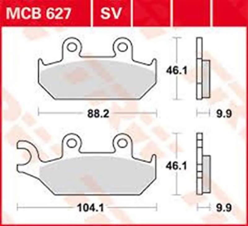 ΤΑΚΑΚΙΑ MCB627SV ΜΕΤΑΛ ΕΜΠ TRW LUCAS ΓΕΡΜΑΝΙ F172