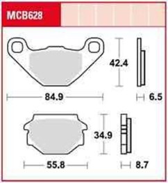 ΤΑΚΑΚΙΑ MCB628 TRW LUCAS ΓΕΡΜΑΝΙΑΣ F173