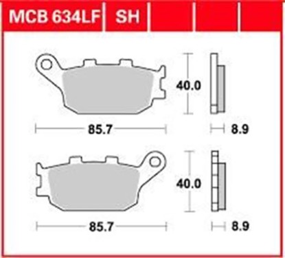 ΤΑΚΑΚΙΑ MCB634 TRW LUCAS ΓΕΡΜΑΝΙΑΣ F174