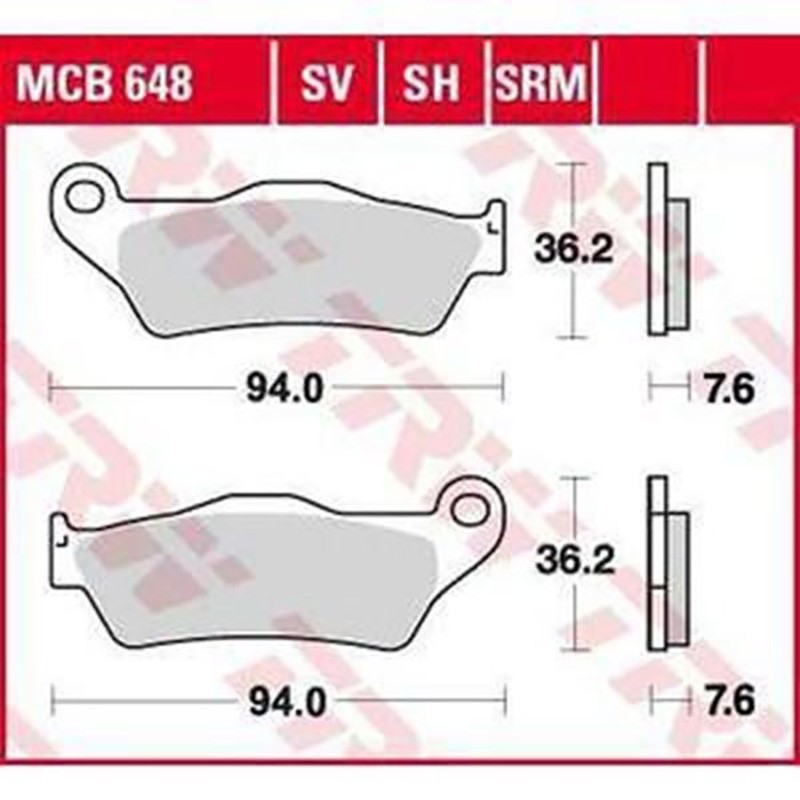 ΤΑΚΑΚΙΑ MCB648 TRW LUCAS ΓΕΡΜΑΝΙΑΣ F181