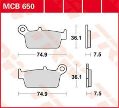 ΤΑΚΑΚΙΑ MCB650 TRW LUCAS ΓΕΡΜΑΝΙΑΣ F131/2